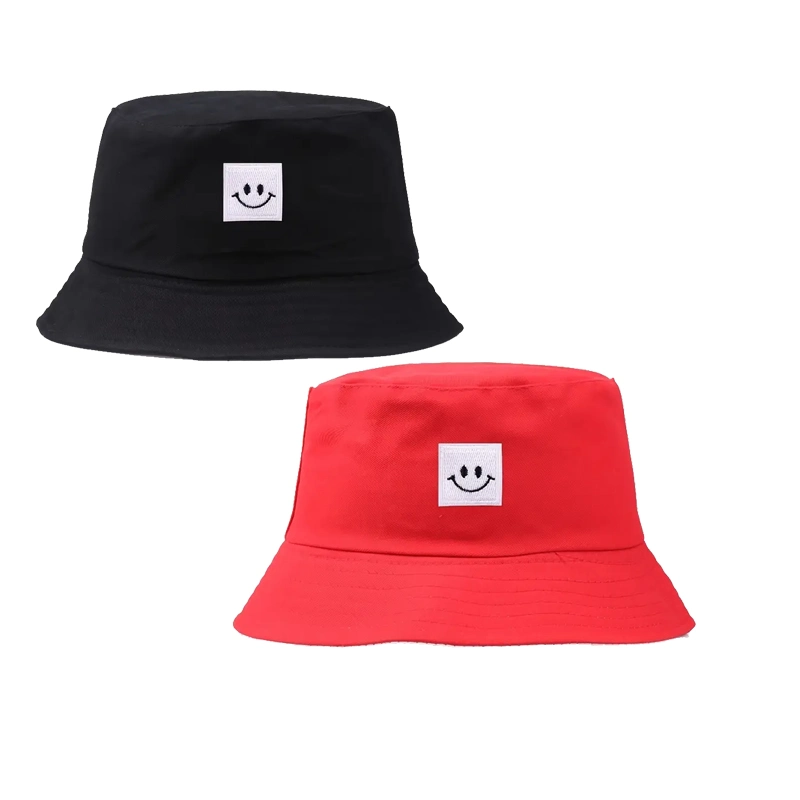 Custom 100% Cotton Twill Adults Men Women White Golf Bucket Hats