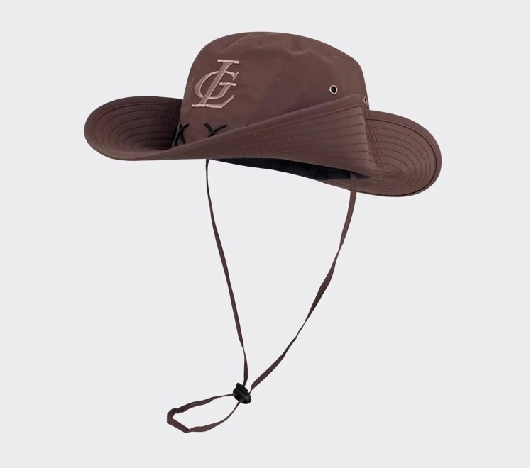 Wide Brim Bulk Bucket Fishing Hat Men with String