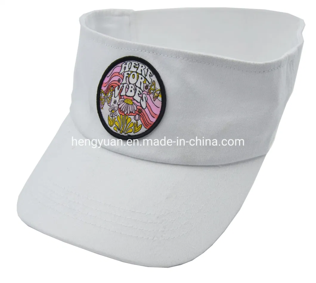 Wholesale Transparent Visor Empty Top Hat with Customized Logo BSCI, Oeko Tex