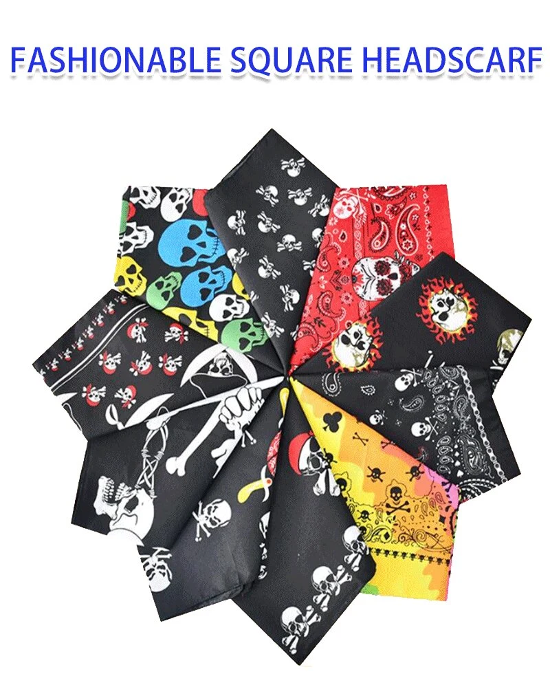 Wholesale 70 X 70 Digital Print Custom Design Hair Wrap Women&prime;s Silk Bandana Scarf Printing New Style Logo Square Scarf