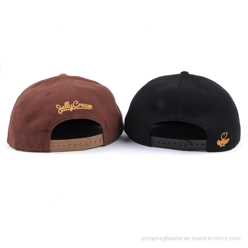 New Arrival Flat Suede Visor Snapback Cap