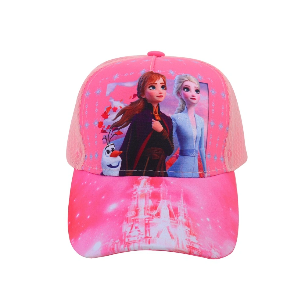 Children&prime;s Hat Princess Aisha Baseball Cap Summer Net Hat Shade Cap