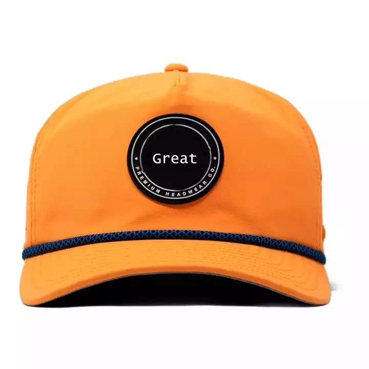 Wholesale Rubber Patch Laser Cut Patch Fitted Customized Gorras Wholesale Baseball Cap