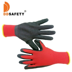 Custom Women Anti Slip Reusable Kitchen Dish Dishwashing Latex Rubber Gloves Luvas Guantes CE 2121 for Household Cleaning, Gardening, Utility Work