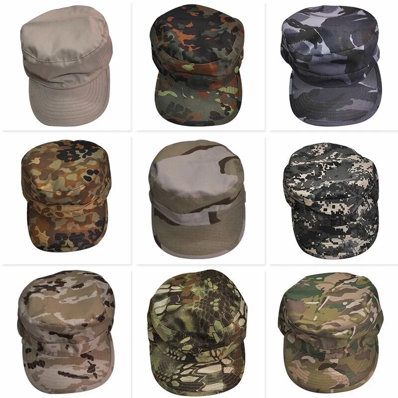 Hot Sale Colourful Breathable Comfort Hat Caps Military Style