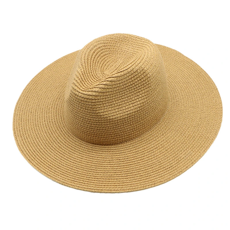 Wholesale Custom Logo Plain Summer Beach Floppy Sun Gorras Panama Straw Hats