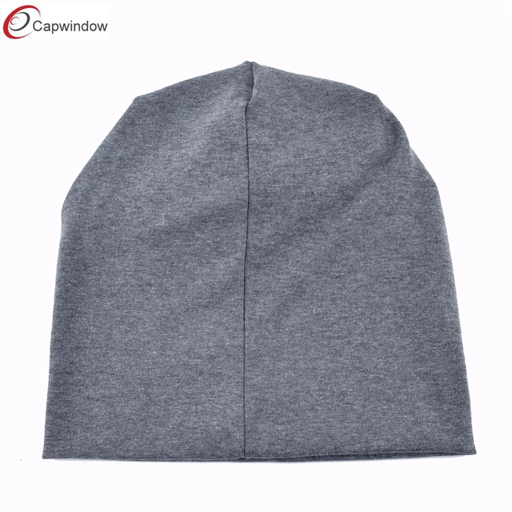 Pocket Spring and Autumn Turban Beanie Hats for Women and Man