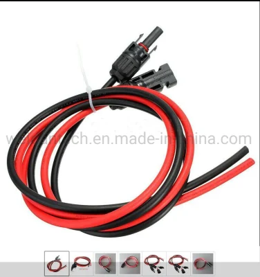 Solar Panel PV Cable wires Male-Female Connector Durable  length 1Meter