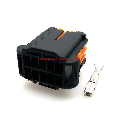 Molex 1.5mm 10 Pin Way 206 Sde Mirror Female Plastic Auto Electrical Wire Connector Plug 98816-1011 98823-1011 for Peugeot