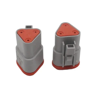 3 Pin Dt Waterproof Female Electrical Auto Connector Dt06-3s