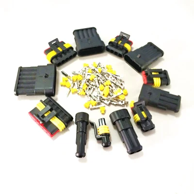 High Quality of Car Waterproof Electrical Wire Connector Plug 2 Pin Way Terminals