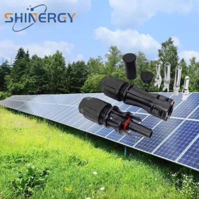 Shinergy Power Solar Panel Female and Male Cable Connectors Mc4 Photovoltaic Connector IP67 CE Waterproof for PV Solar System