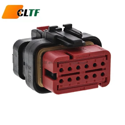 Original Ampseal Sealable Plastic Sheath Housing Female Male Electrical 2-14 Pin Te Tyco Deutsch AMP Electric Car Auto Autmotive Wire Harness Terminal Connector