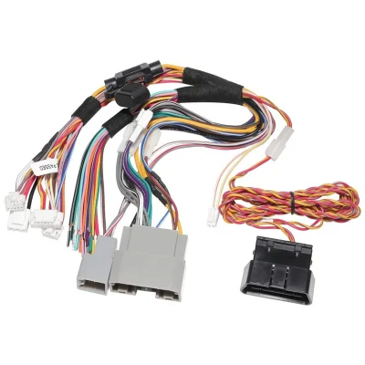 T-Harness Wiring Adapter OBD2 Plug Connector to Retain OEM Factory AMP Amplifier Replacement for Jeep Wrangler Chrysler