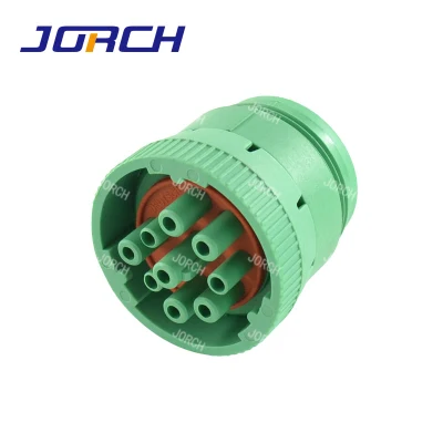 9 Pin HD Type Green Sealed Electrical Automotive Connector Waterproof Auto Connector HD10-9-1939s-P080