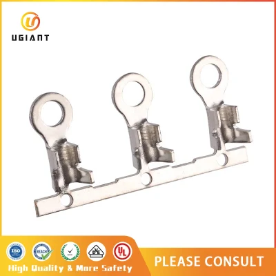 Wholesale ISO 9001 3.2mm Quick Connection Terminal Ring Crimp Terminal Automotive Brass Electrical Terminals