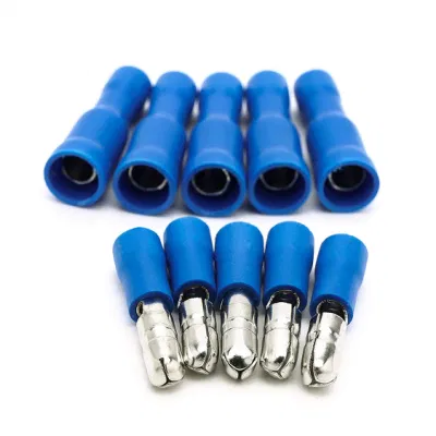 Factory Supply 100 PCS Insulated Electrical Bullet Connectors Kit - Electrical Insulated Automotive Wire Crimp Terminals