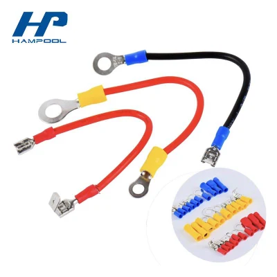 Electrical Automotive Crimp Cable Electrical Ring Insulated Connectors Terminals