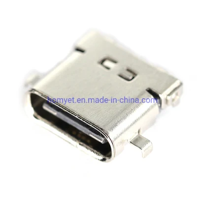 3.1 USB Interface Type-C Female Base Link Sink Plate Length 8.65 Plugtype-C Dual-Row SMT Top Mount Compact Design Automotive/Video Game Device Connectors
