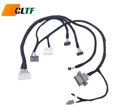 Factory Customized Jst Molex Te AMP Amphenol Car Truck Plane Auto Automotive Radio Electric Engine Power Light Wire Cable Assembly Wiring Harness