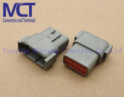 12 Pin Male Waterproof Electrical Tyco Deutsch Dtm Automotive Connector Dtm04-12PA Wm-12p