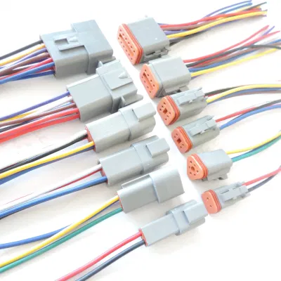 Deutsch Dt Pigtail Wire Harness 14 16 18 AWG Pure Copper Gpt Wire 4 Pin Connector Wire Harness