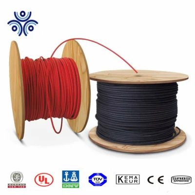 Electric UL4703 Listed/TUV/RoHS H1z2z2K UV Resistant DC 4mm 6mm PV/PV1f Wire for Solar Panel DC Cable 10 AWG/12 AWG Cord Wire