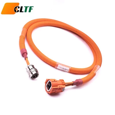 Customized High Voltage Waterproof Wire Cable 1000V/1500V Electric Car Auto Automobile New Energy Vehicle EV Solar Panel Battery Equipment Wiring Harness