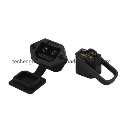 3.0mm Electric Motorcycle Battery Connector Terminal Plug, 2+6 Pin Male and Female Auto Connector
