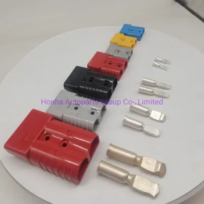Connector 50A 120A 175A 350A 600V Forklift Battery Connector Plug Double Pole Battery Connector