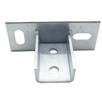Steel Solar Mounting Bracket Components for PV Panel Racking System Post Base Connector