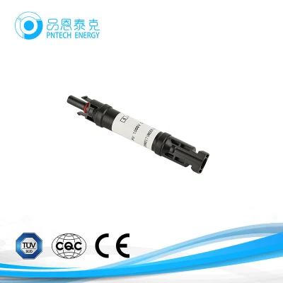  China Supplier Quick Coupler Electric Male Female Copper 2 Pin Mc4 Solar Connector for Solar Panel