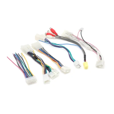 Manufacture New Style Car 8 Pin Stereo Auto ISO Radio Wiring Harness