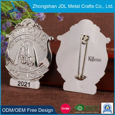  Factory Hot Sale Fabric Promotional Gift Factory Wholesale Ambulance Armband Gold Plating Lapel Pin Association Attire (446)