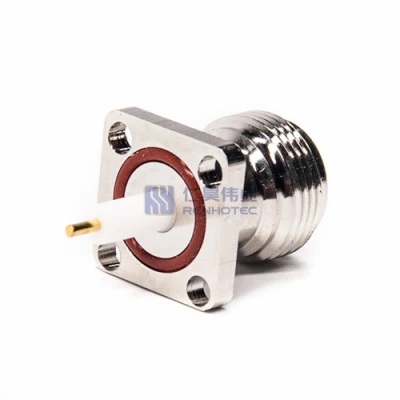  N Female Jack Panel Receptacle Coaxial Connector