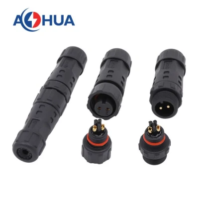 Auto Electrical 2 3 4 5 6 7 8 Pin Signal Plug Socket Male Female Plastic Solder Multiply Pin LED Light Connector