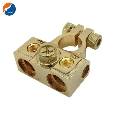 Thickened Copper Battery Terminal Electrical Brass Terminal Connector for Car Auto