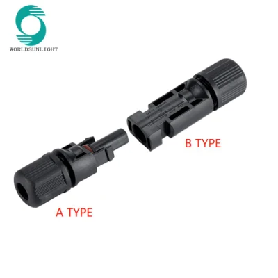 Wspvcc CE IP67 2.5mm2~6.0mm2 Male/Female DC 1000V Mc4 Solar Cable Connector