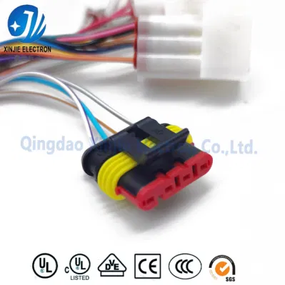  New Energy Automotive Wiring Harness with AMP Connectors and Terminals