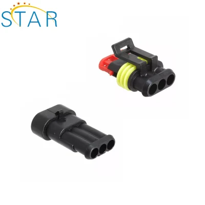 Factory 3 Pin Position Car Waterproof Wire Harness Connector