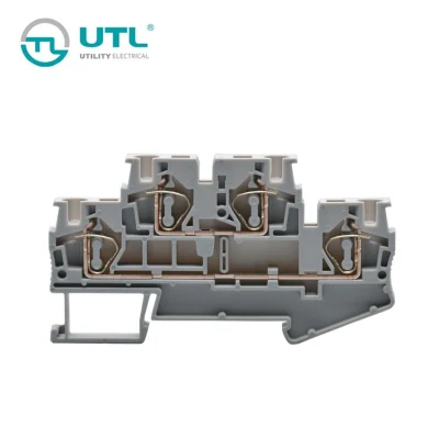 Utl Phoenix Contact 4mm Spring Screwless Multi Level Terminal Block