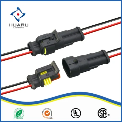 DJ7021-1.5-11/21 AMP 1.5mm Auto Waterproof Connector Electrical Wire Connector 282080-1 282104-1