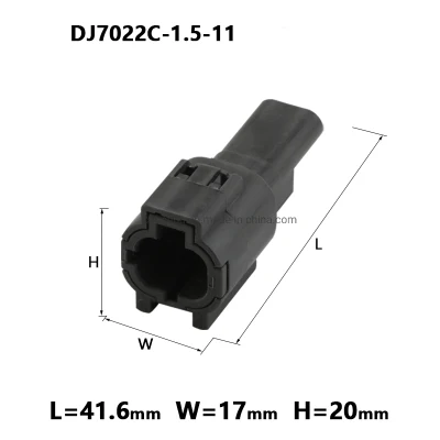 2 Pin DJ7022c-1.5-11/21 Waterproof Sealed Automotive Connector Car Plug with Terminals