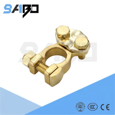 Brass and Copper Battery Terminals Connector Positive & Negative Gender Car Battery Terminals