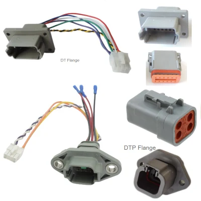 Car Deutsch 12 Pin Connector Electric Light Wire Harness to Molex 5557 Socket Plug Wire Harness with 18 20 22 AWG Connectors