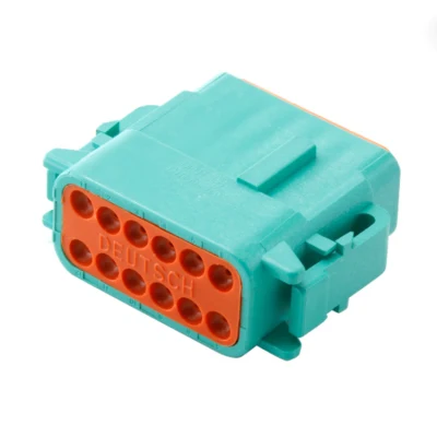 Dtm06-12sc Deutsch Automobile Connector Waterproof Connector Male and Female Butt Terminal Wiring Harness Plug-in Plug 12p