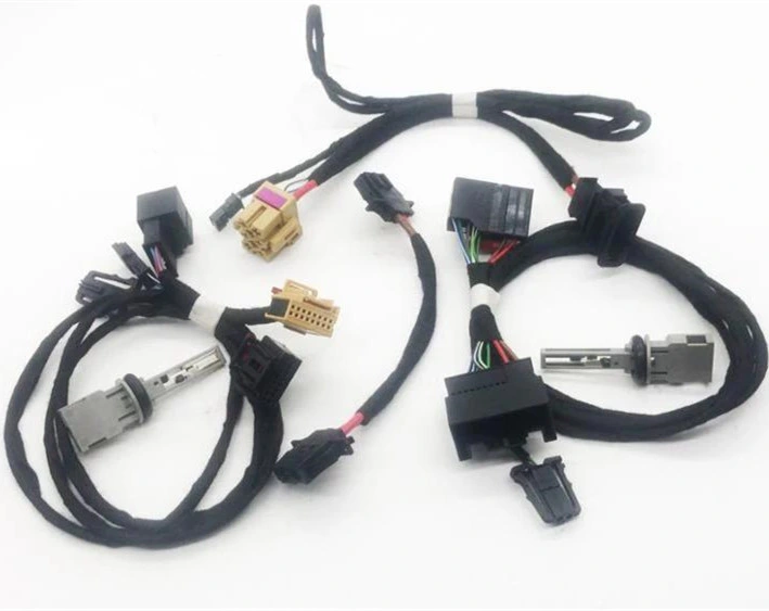 Deutsch Dt Series 2-Core Cable Pigtails Automotive Car Wire Harness 2 Pin Male Plug Dt04-2p Tinned Auto Lighting Wiring Harness for Trailer