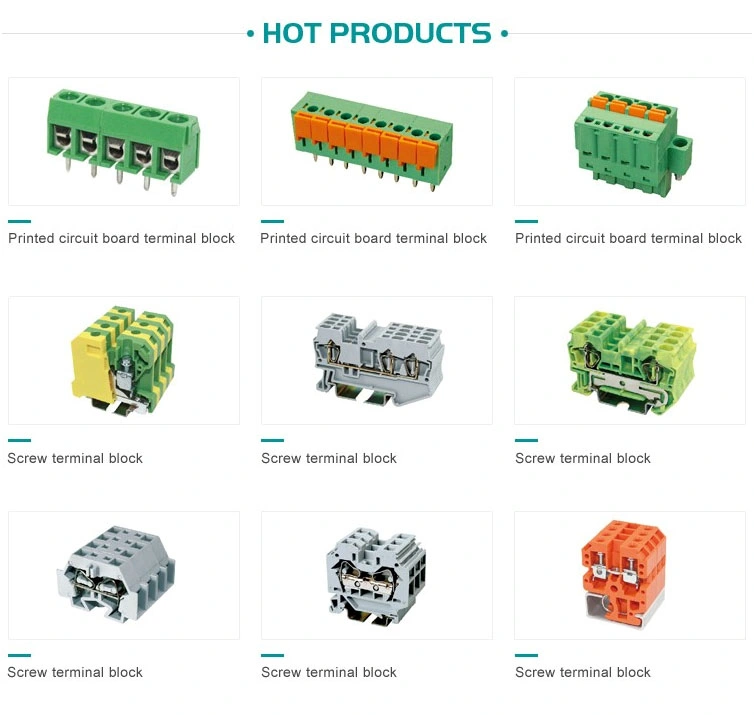 PCB Brass Wire Protect Terminal Block Mu2.5p/H5.0 Connectors