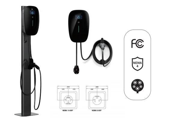 Type 1 Connector SAE J1772 Electric Car Charging Station Charger