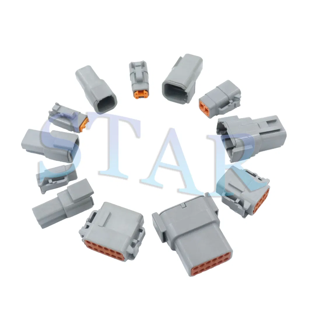 Deutsch Connector Dtm04-2p Dtm06-2s Dtm04-2p-E004 Dtm06-2s-E004 Dtm04-3p Dtm06-3s Dtm04-4p Dtm06-4s Dtm04-6p Dtm06-6s Dtm04-08PA Dtm04-08PA-Ce02 Dtm06-08SA